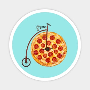 Pizza Bike Magnet